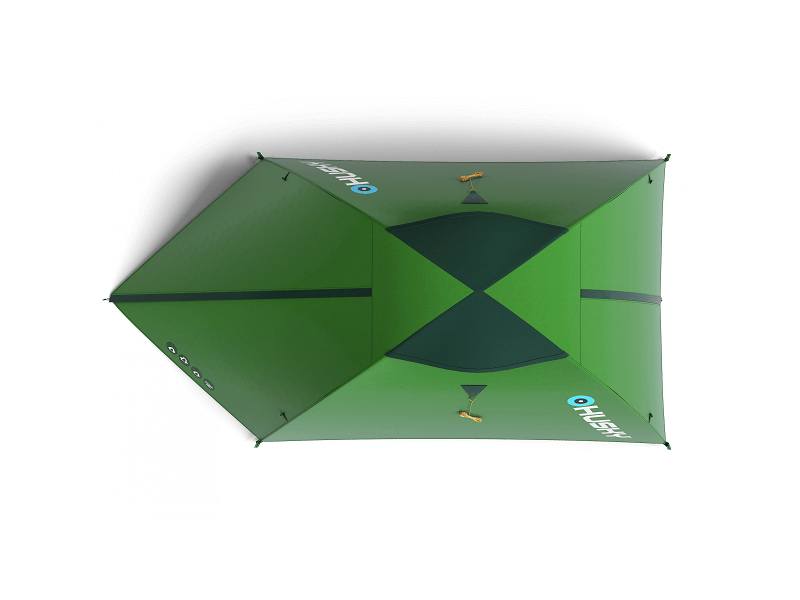 BRET палатка, 2, светло-зеленый