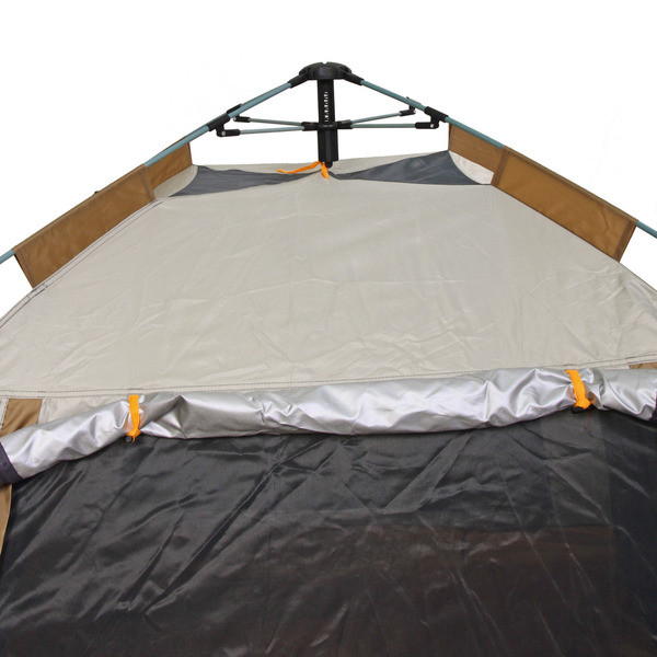 Палатка туристическая Печора-3 зонтичного типа, 200*200*135 см, бежевая