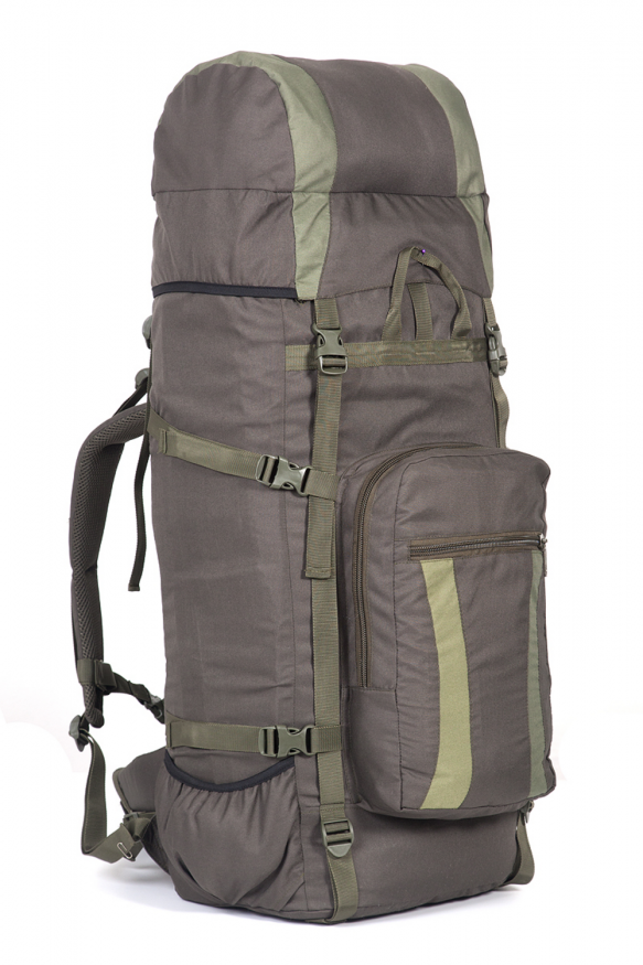 Рюкзак туристический Таймтур 3, тем.олива, 70 л, ТАЙФ