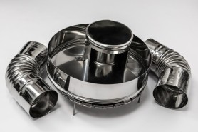 Печь Рыбака PS10, 10 л с экранами