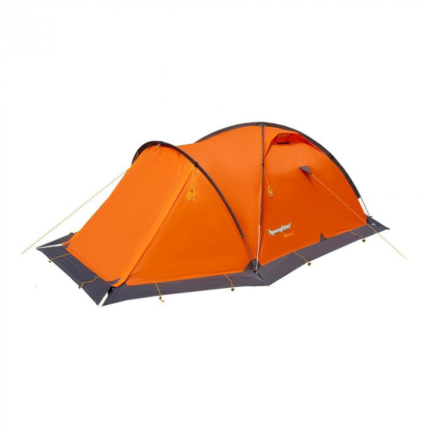 Палатка RockLand Glacier 4 v2, четырехместная, оранжевый цвет Alu