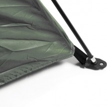 Палатка кемпинговая Jesolo-4 двухслойная, (150+130+150)*220*170 см, цвет зеленый