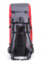 Рюкзак туристический Оптимал 2, серо-красный, 100 л, ТАЙФ