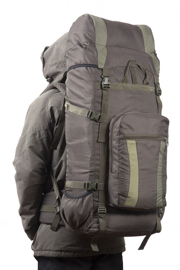 Рюкзак туристический Таймтур 3, олива, 90 л, ТАЙФ