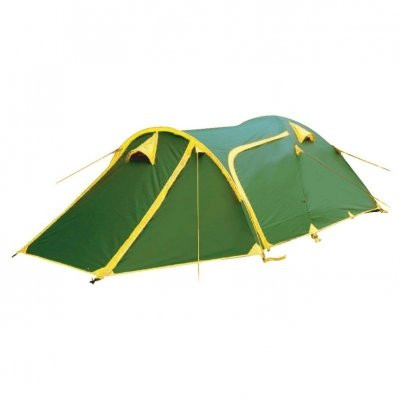 Палатка AVI-OUTDOOR Torino 3 (трехместная), зеленый цвет