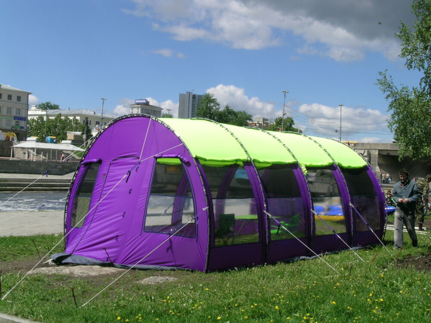 Палатка Век Ангар большой 3,5х2,5х6