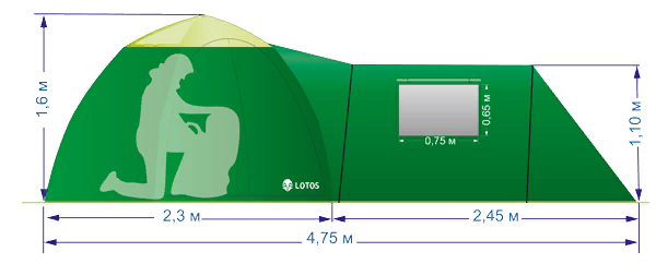 LOTOS 2 Summer (палатка)