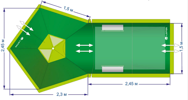 LOTOS 2 Summer (палатка)