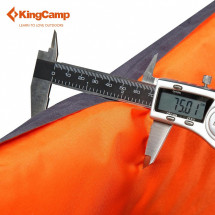 Коврик самонадувающийся 3584 DELUX Single, 198x63x7,5 см, King Camp