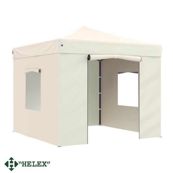 Тент-шатер Helex 23101, (раскладывается гармошкой) 3х3м полиэстер, бежевый