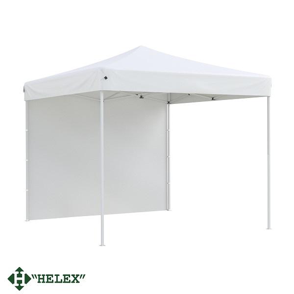 Тент-шатер Helex 24330 (раскладывается гармошкой), 3x3х3м полиэстер, белый
