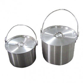 Набор котлов с крышкой 4,8л+9л, Tramp