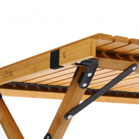 Стол кемпинговый складной TAN LOOK, 90*60*44 см, бамбук