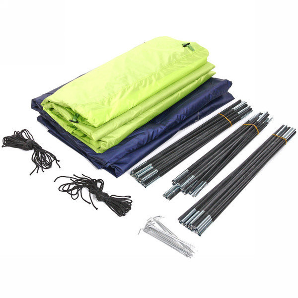 Палатка кемпинговая Лена-4 двухслойная, (220+260)*260*165/185 см