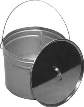 Котел Век круглый с крышкой 7л