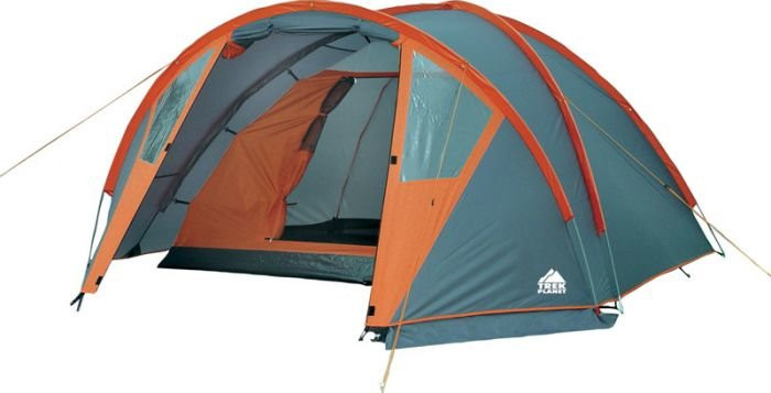 Hudson 3 (палатка) серый/оранжевый