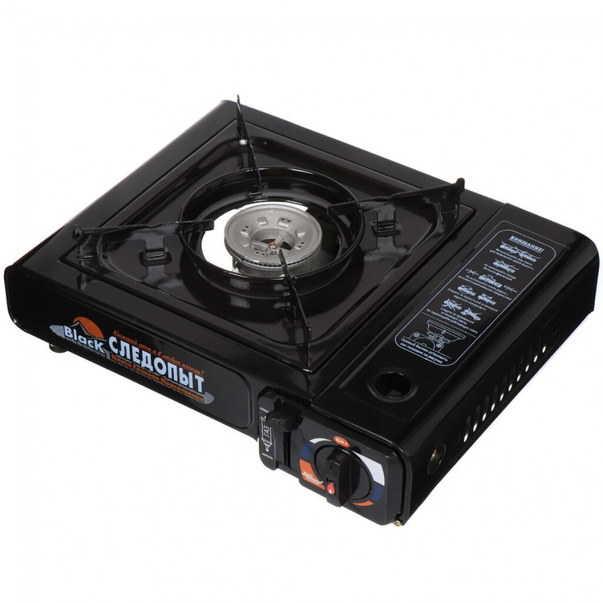 Туристическая плитка &amp;quot;Black&amp;quot; (с переходником), Следопыт